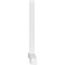 Ekena Millwork Bellingham Architectural Grade PVC Gable Bracket, 108"W x 72"H x 6"D x 6"F, 16/12 Pitch GBP108X72X0606BEL00 - alternate 3